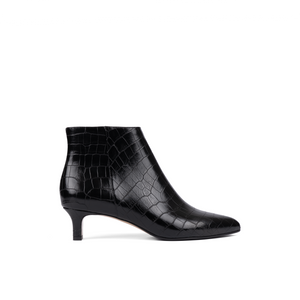Margrethe Boot Croc Black