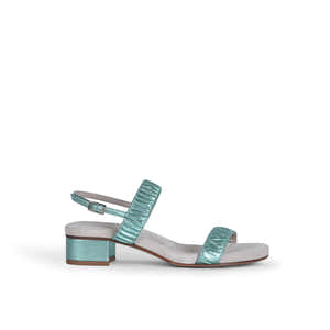 Angie Sandal Metallic Mint