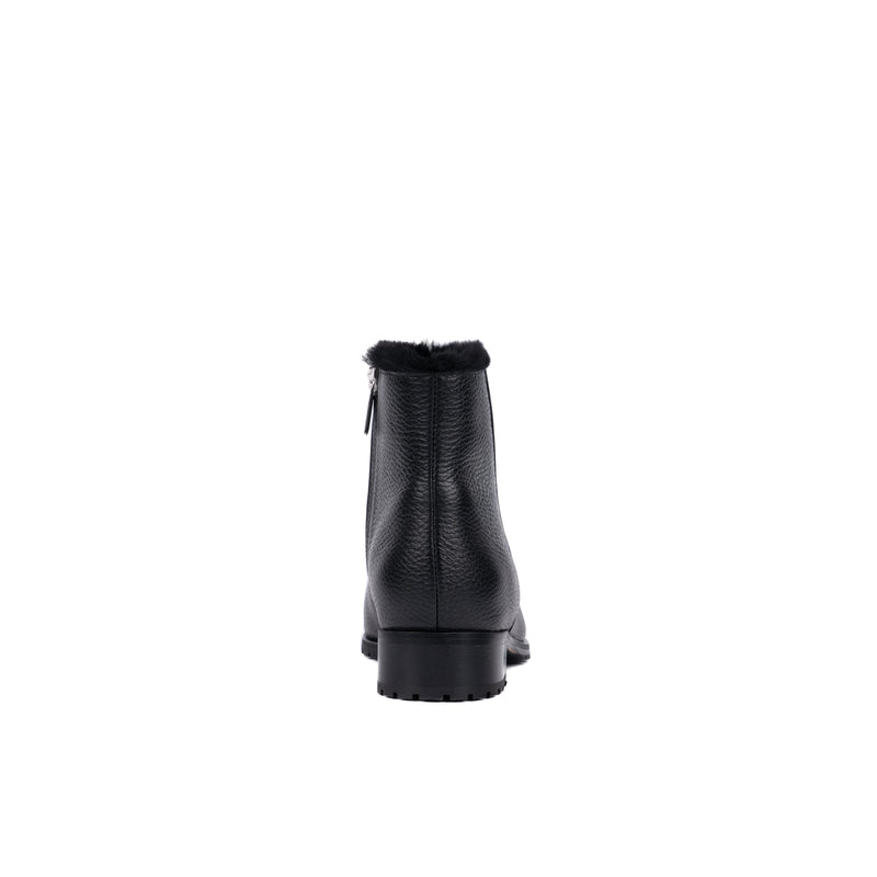 Sigrun Winter Pebbled Black