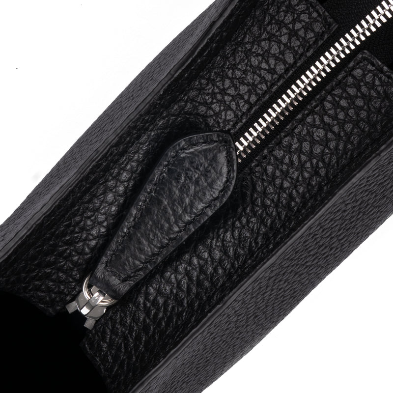 Virginia Small Pebbled  Black