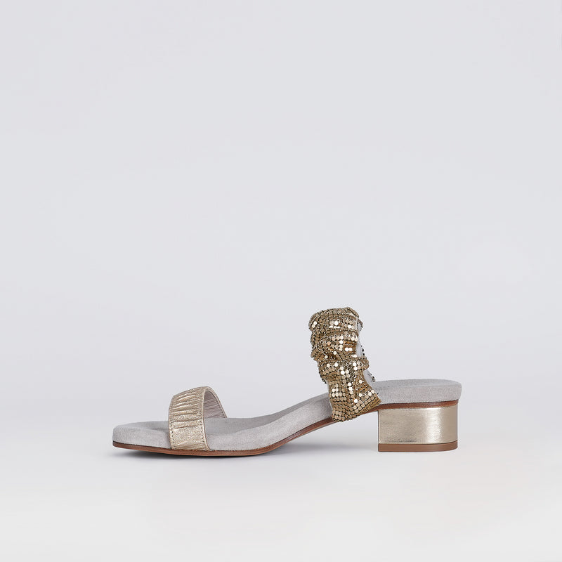 Angie Sandal Gold