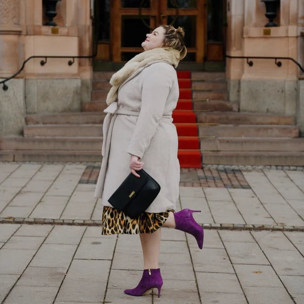 shoelover in purple roccamore shoes