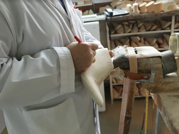 a last production for roccamore shoe